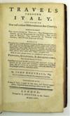 ITALY NORTHALL, JOHN. Travels through Italy. Containing New and Curious Observations on that Country. 1766